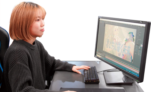 アニメーションMVクリエイターを目指す学生